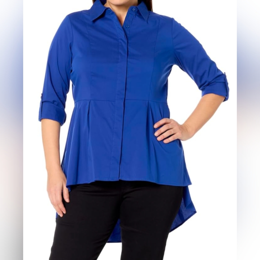 Avenue Plus Sz Button Down